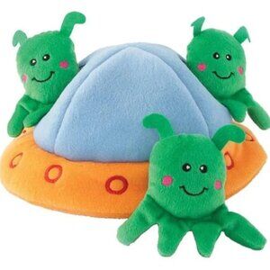 Zippy Paws Zippy Burrow - Aliens in UFO Game, Dog Toy - BRAND NEW WITH TAG